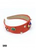 Multi-Coloured Charm & Rhinestone Hair Band